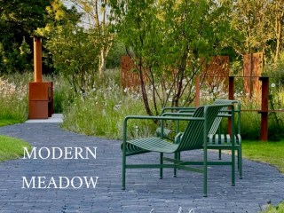 We have lost over 90% of our wildflower meadows in the UK in the last century. Due to land development and changes in farming methods. Take the curvy clay path to our modern meadow garden. A nectar rich meadow mix created for Honey and Solitary Bees, Butterflies, Birds, Beetles, Bats and Moths.I have added three multi stem Prunus serrula trees and a privet corridor that supports the privet hawk-moth but also attracts bees, butterflies and provides food and cover for birds. Sit within the meadow and watch nature arrive 🌳🦋#lowcarbonfootprint #meadow#meadowgarden #meadowseed