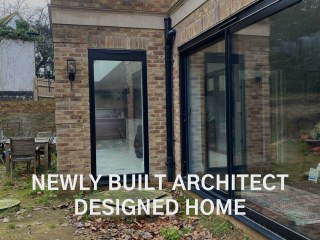 Garden Design Connecting an architectural language to the landscape and blurring the boundary between inside and out. This requires extending your building’s geometry, materiality, and narrative into the surrounding environment so the structure feels like an organic extension of the home. Here’s how we did this on a newly built architect designed home in Sevenoaks. Bringing a team together to create our vision. Garden design and planting @greencube_design Construction @creativelandscapessevenoaks Steel fabrication @thebarefootwelder Lighting @c.g.installations